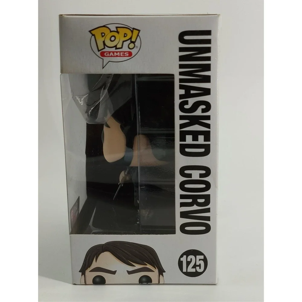 Funko Pop Games Unmasked Corvo 125 Dishonored 2 GameStop Exclusive Vaulted Boxed